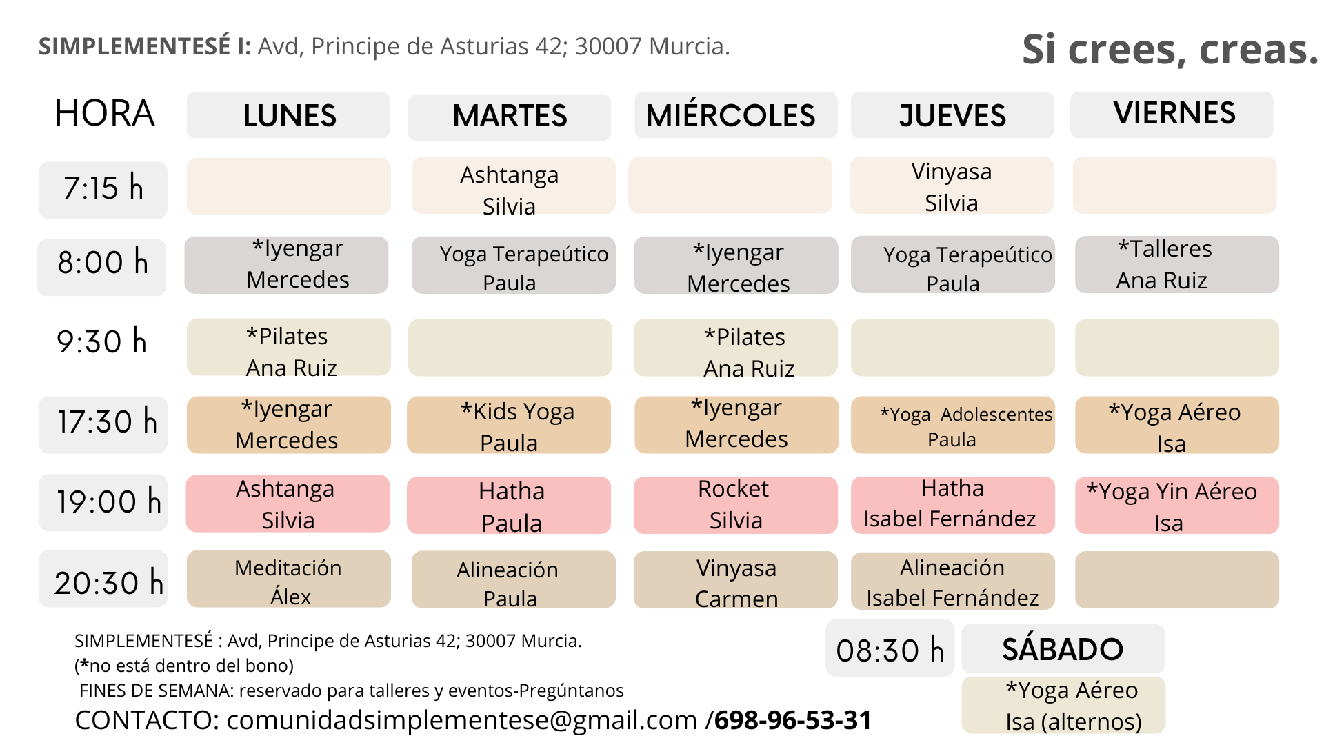 Naranja Verde Rosa Amarillo Colorido Verano Versión Imprimible En Blanco Clases Calendario Semanal-12